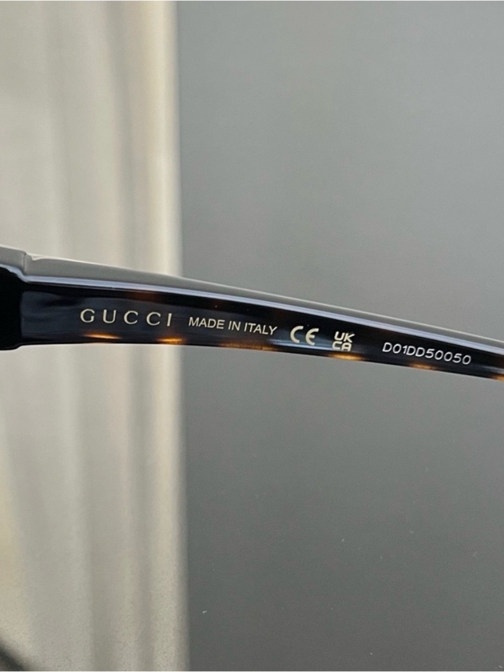 Gucci Women's Sunglasses - Havana Brown - Picture 5 of 8